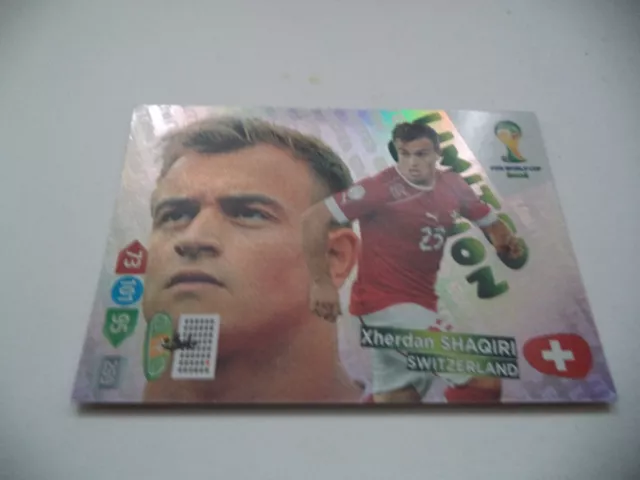 Panini Adrenalyn XL Brasil 2014 Xherdan Shaqiri Limited Edition World Cup WM WC