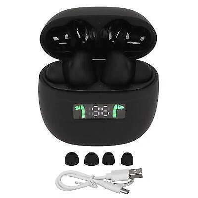 Wireless Black Translation Earbuds - High Speed Language Translator Device