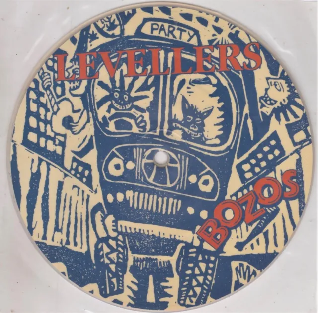 Levellers - Bozos Limited Edition 7" Picture Disc Single (1998) Like New