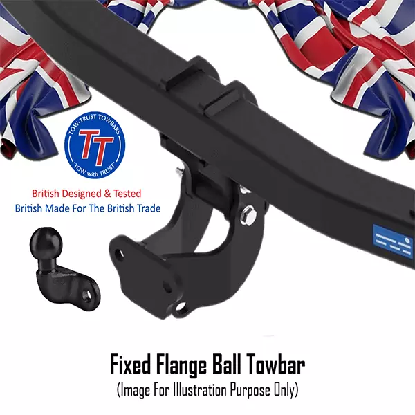 Tow-Trust Fixed Flange Towbar For Fiat Ducato Van 2006 - 2023