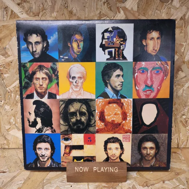 The Who - Face Dances  1981 Vinyl Original Inner Sleeve + Poster - Vg+/Vg
