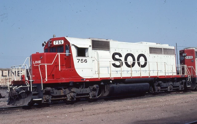 SOO SD40 - Number - 756 w/Another - ORIG - KR - ralx626