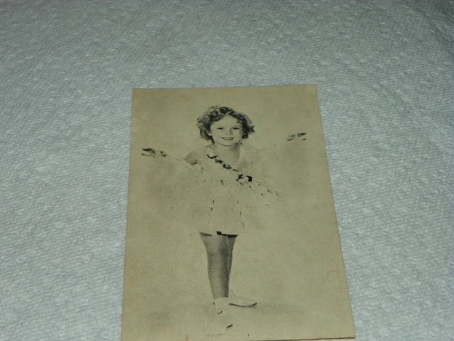 Vintage Shirley Temple Arcade Card -#4