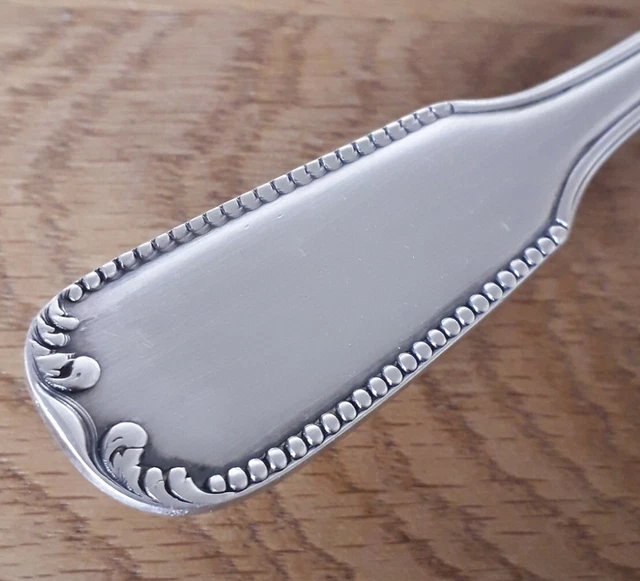 Pelle à tarte Saint Médard - Modèle Perles Art Déco - Métal argenté - 26 cm 7