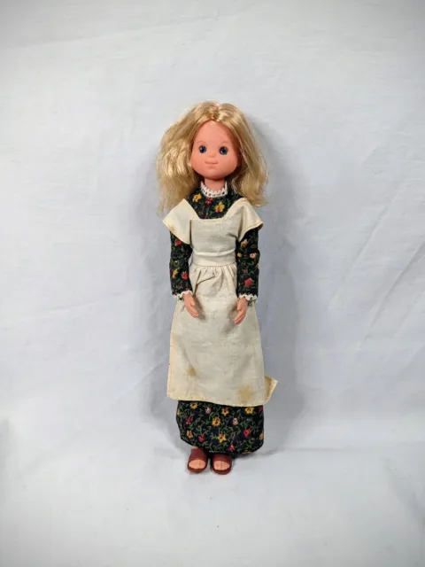 Vintage 1973 Mattel Sunshine Family Doll Stephie 9" Toy Figure Original Dress