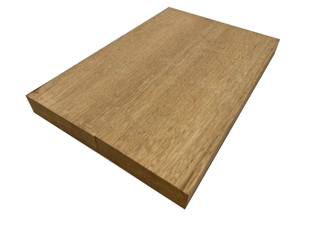 WHITE LIMBA  Guitar Body Blank, 2 Piece Glued Solid Body, 21" x 14" x  1-3/4"