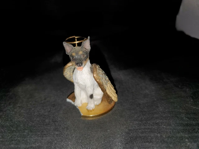 Tiny One Conversation Concepts Rat Terrier Angel Figurine