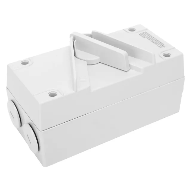 CF-1P63A Wall Switch Socket Box Power Outlet Waterproof Flameresistant Material☃