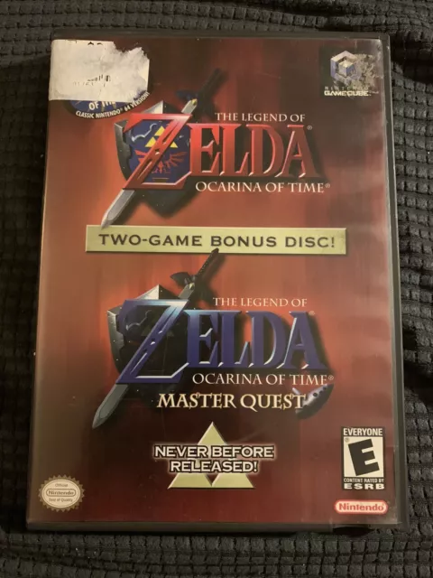 Zelda: The Wind Waker / Ocarina of Time Master Quest CIB Material