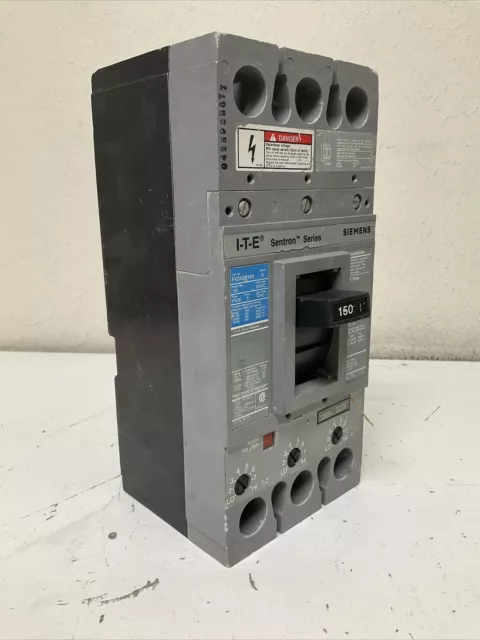 Used Siemens FXD63B150 150 Amp, 3 Pole, 600 Volt Breaker