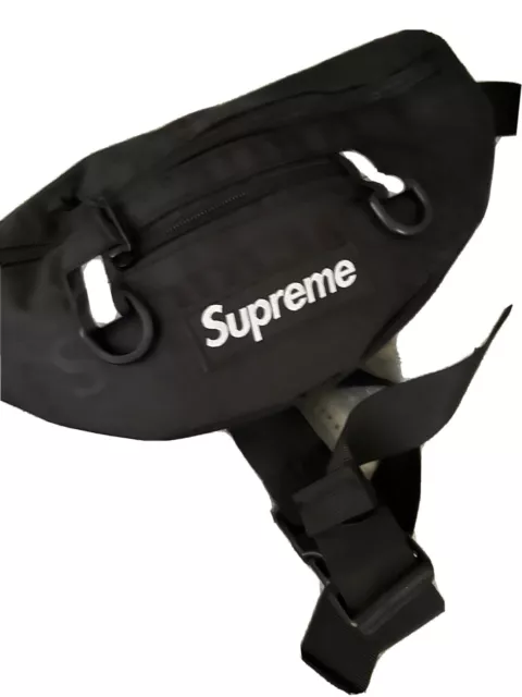 Supreme Leather Waist/Shoulder Pouch Bag SS19 2019 Red SS19B15
