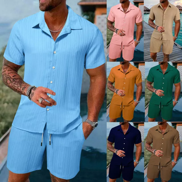 Ensemble chemise et short homme best sale