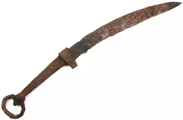 Ancient Rare Authentic Viking Roman Celtic Iron Battle Short Sword Dagger 4-6 AD