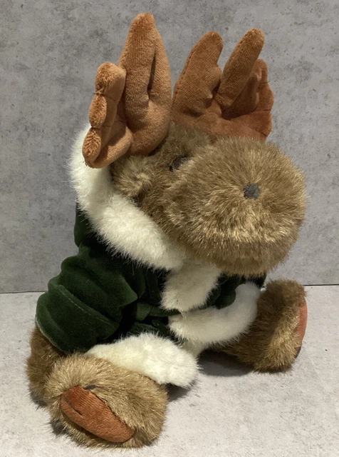 Boyds Bears Moose Plush Monte Mooselton Investment Collectibles 13”