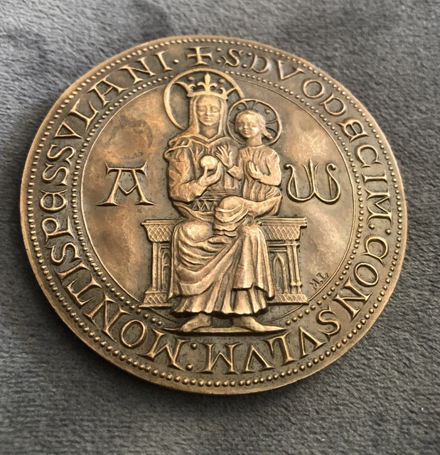Médaille Ancienne En Bronze De La Ville De Draguignan (Var) - XXème, Uniface