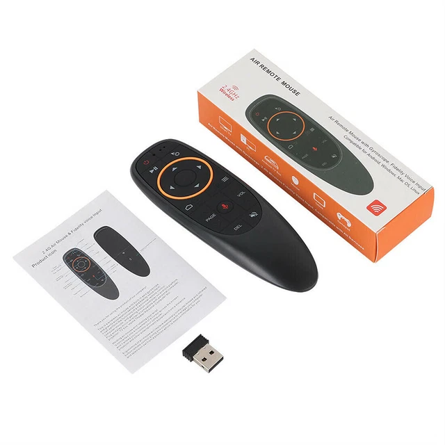 G10 2.4Ghz Air Mouse Voice Remote Controller for Android TV Devices and HTPC I 2