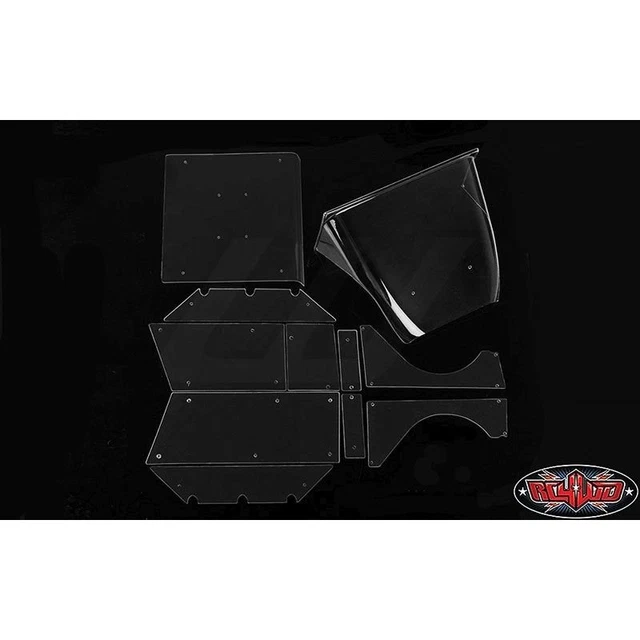 [FR] SLVR COMPLETE Mojave Body Set for Trail Finder 2 (White) RC4WD ...