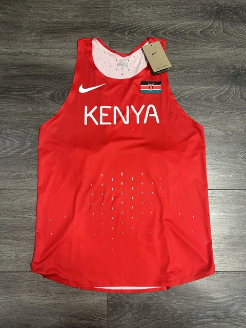 NEW NIKE ELITE Kenya Running Kit Singlet & Shorts - Size Medium