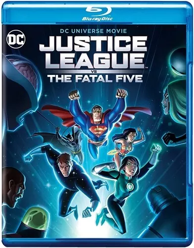 JUSTICE LEAGUE VS THE FATAL FIVE New Sealed Blu-ray Superman Batman Wonder Woman