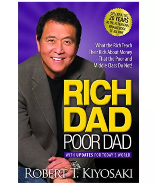 Rich Dad Poor Par Robert T.Kiyosaki ( Anglais, Commerce Livre de Poche) Neuf