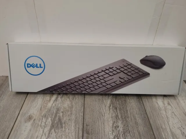 Dell KM117-BK-US  Black Wireless Keyboard  W/ Mouse