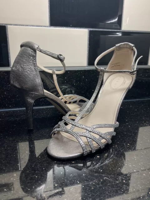 Debut silver heels sale