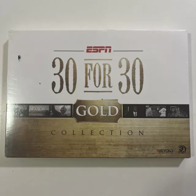 ESPN - 30 For 30 Gold Collection (3 DVD Set) - Brand New & Sealed - FREE POST