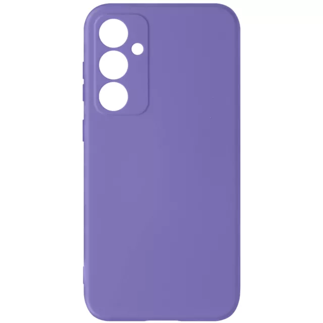 Coque pour Samsung Galaxy S23 FE Semi-rigide Soft-touch Fast Cover Avizar Violet