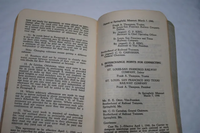 1953 Frisco Yardmens Agreement
