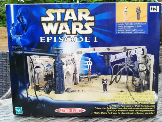 Star Wars Episode 1 Micro Machines Action Fleet Podracer Hangar Bay Unopened