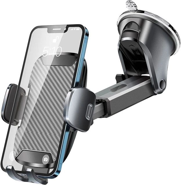 Supporto Porta Cellulare Per Auto Sostegno Cruscotto Parabrezza Smartphone 360°