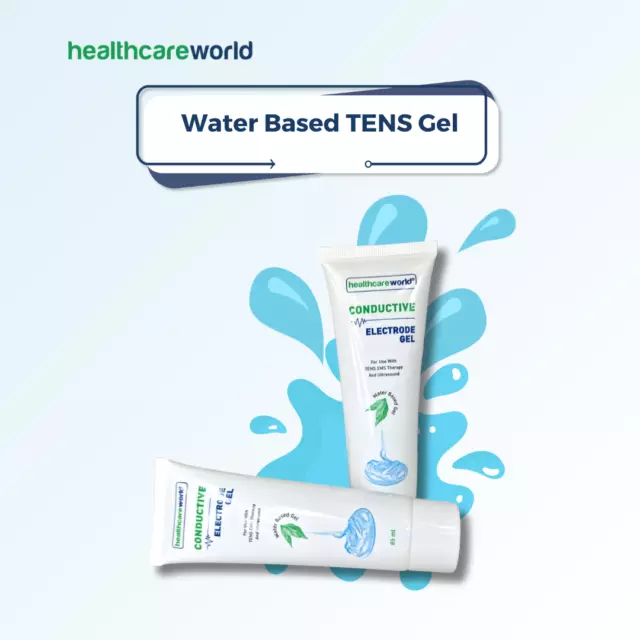TENS Conductive Gel For Use With Tens Electrode Pads x 4 Tubes TENS Gel 3