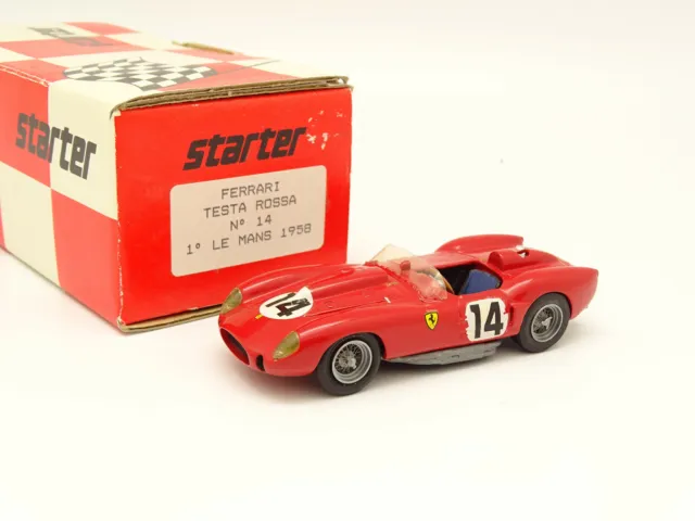 Starter Kit Monté 1/43 - Ferrari Testarossa N°14 Winner Le Mans 1958