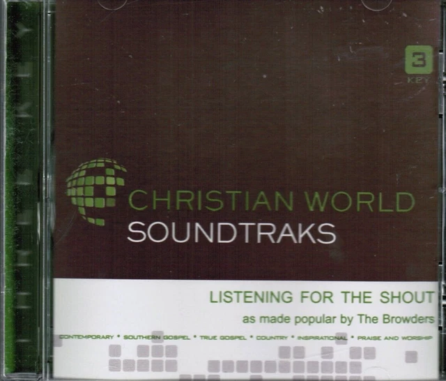 Listening For the Shout - The Browders - Christian AccompanimentTrack CD