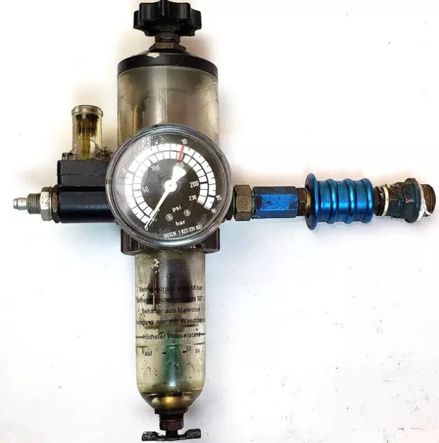 Unità di manutenzione 16 bar regolatore aria compressa regolatore di pressione manometro