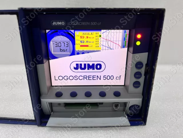 Jumo Logoscreen 500 cf Paperless Registratore 706510/14-23/020,261