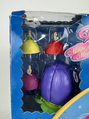 Whirl Top Wonders TWIRLING TULIP BLOSSOM Doll Play Set 2002 Playmates New RARE 2