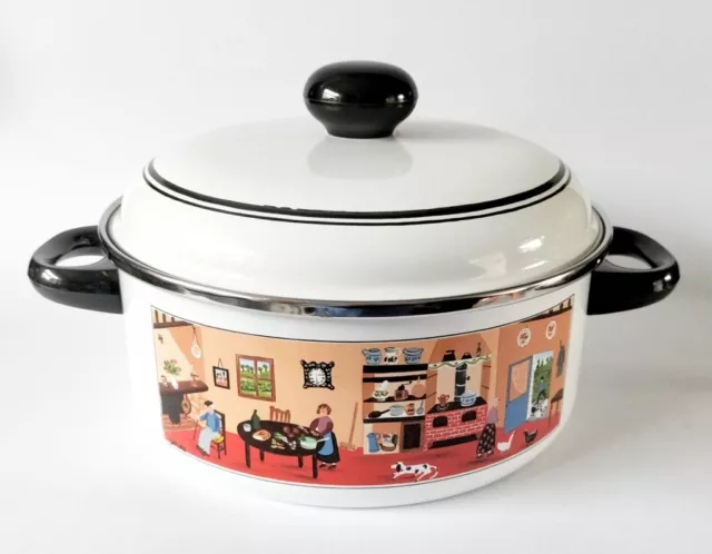Villeroy and Boch Design Naif Metal Casserole Pan -  Laplau - 10 1/2 Inch