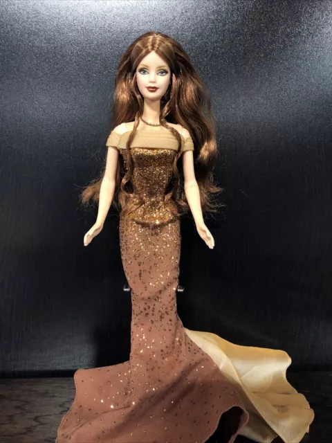 November Topaz The Birthstone Collection Barbie Doll 2002 Mattel