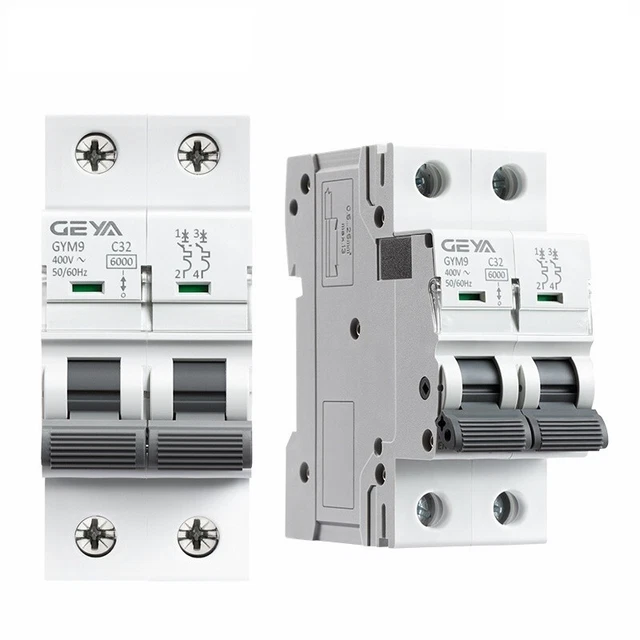 Accessori Circuito Interruttore Parti Ricambio 1pc 2P 6-63Amp Componenti