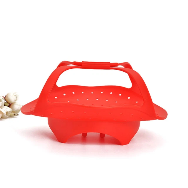 1 pz vaporizzatore in silicone vaporizzatore pieghevole retrattile cesto aiuto cucina per la casa