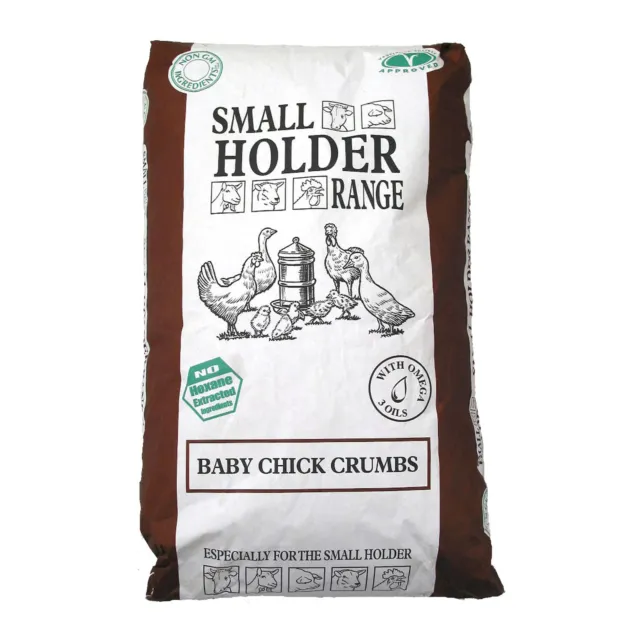 Allen & Page Baby Chick Crumbs Poultry Feed 20 kg