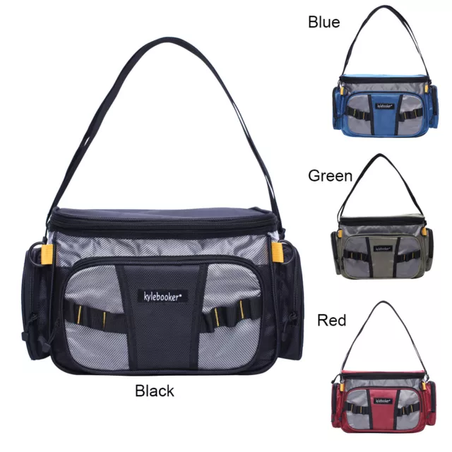 Fishing Season Waterproof Carry Bag Tackle Storage Bag Waist Shoulder Pack Box