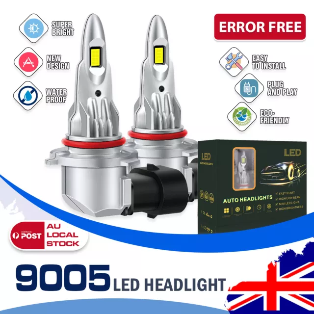 6000K 9005 HB3 CANbus LED Headlight Globe Bulb For Toyota Aurion 2006-2012