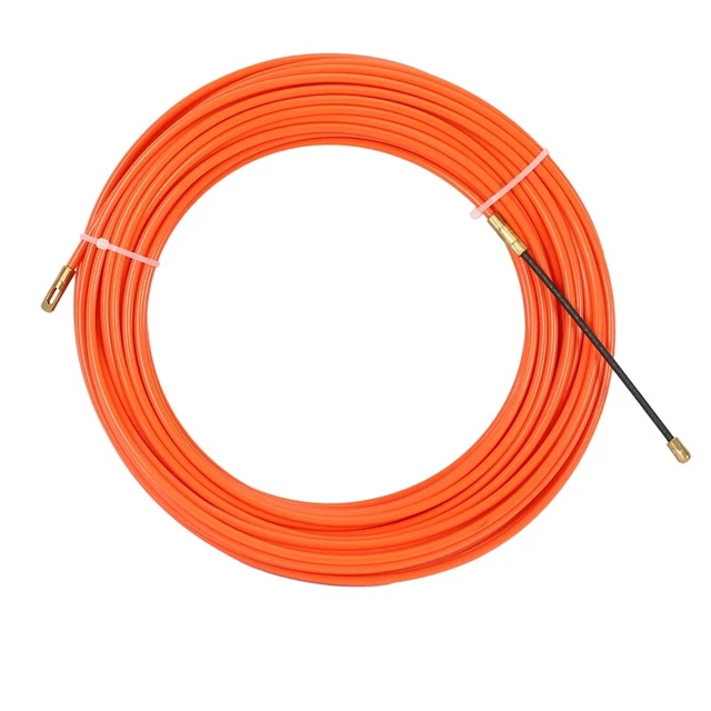 4Mm 20 Metri Guida Arancione Dispositivo Nylon Cavi Elettrici un Tirante Du E1M8