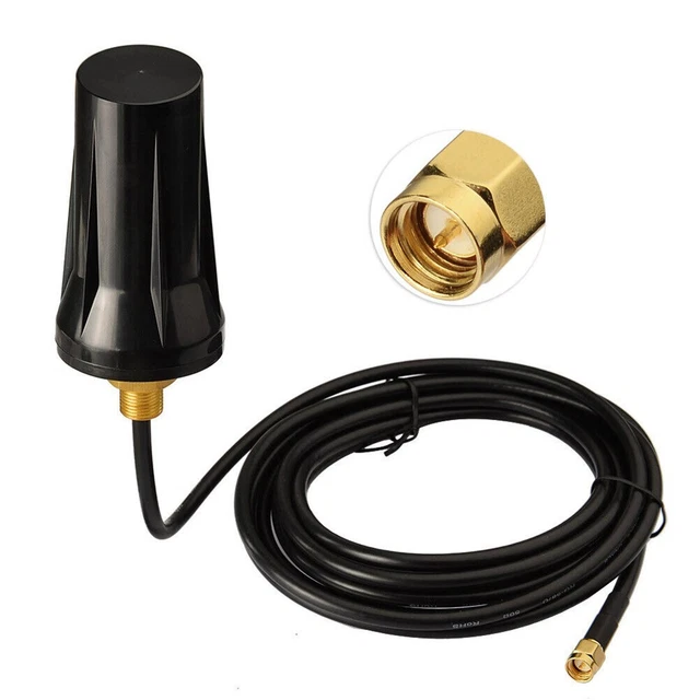 Antenna IoT 868M 868 MhzAerea per LoRa Radio Impermeabile-IP67 RG174 3 M SMA Maschio