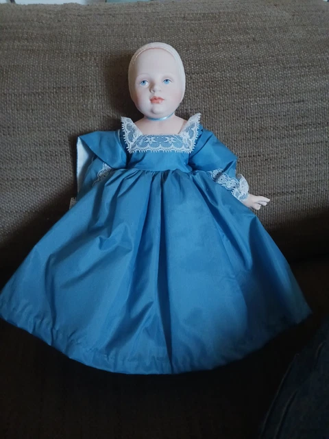 Vintage U.s. Historical Society Doll Baby Stuart United Fed Of Doll