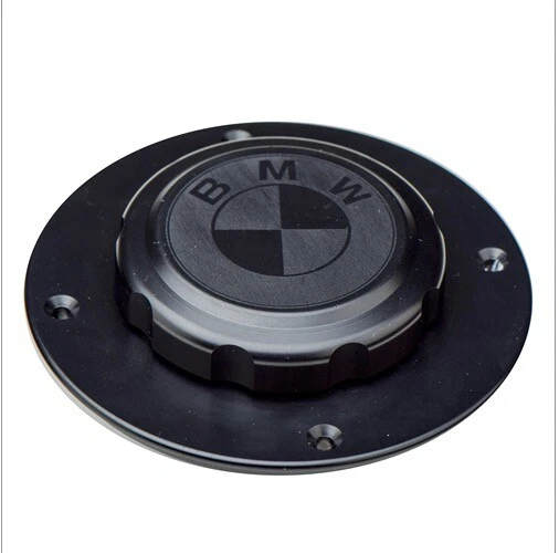 Bmw K 100 K75  Tank Cap Black Anodized Cafe Racer With Key