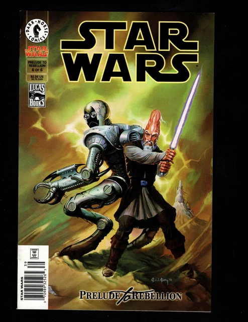 Star Wars #6 Prelude to Rebellion Dark Horse Lucus Comic Newsstand 1999 Disney
