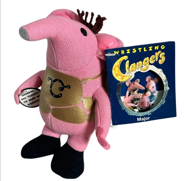 the-clangers-major-soft-toy-plush-vintage-90s-sound-box-not-working-6